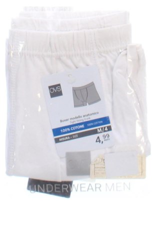 Boxeri bărbătești Oviesse, Mărime M, Culoare Alb, Preț 30,39 Lei