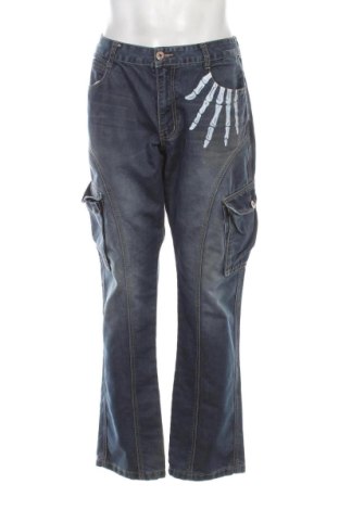 Męskie jeansy Unbranded, Rozmiar L, Kolor Niebieski, Cena 61,99 zł