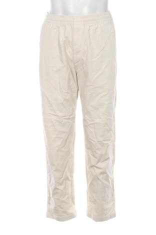 Pantaloni raiați de bărbați Uniqlo, Mărime M, Culoare Alb, Preț 151,99 Lei