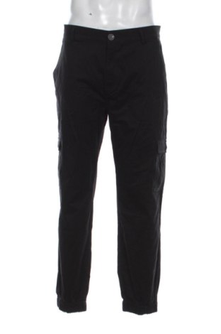 Pantaloni de bărbați About You, Mărime L, Culoare Negru, Preț 243,99 Lei