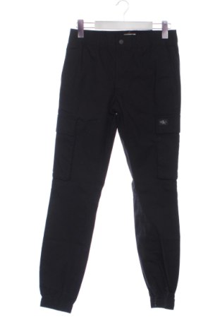 Pantaloni de bărbați Calvin Klein Jeans, Mărime S, Culoare Negru, Preț 185,99 Lei, #135846174