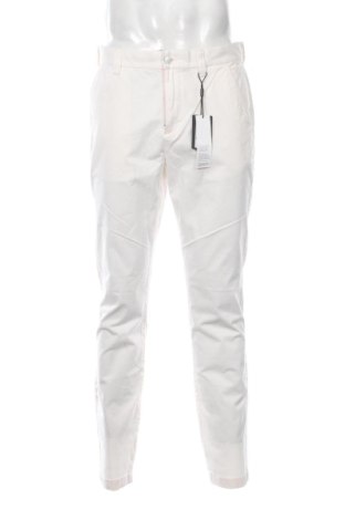 Męskie spodnie Tommy Jeans, Rozmiar L, Kolor ecru, Cena 236,99 zł