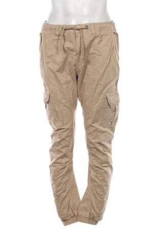 Pantaloni de bărbați Urban Classics, Mărime L, Culoare Bej, Preț 107,99 Lei