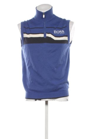 Ανδρικό πουλόβερ BOSS, Μέγεθος M, Χρώμα Μπλέ, Τιμή 78,57 €