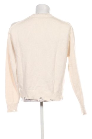 Мъжки пуловер Bershka, Размер L, Цвят Бежов, Цена 29,14 €