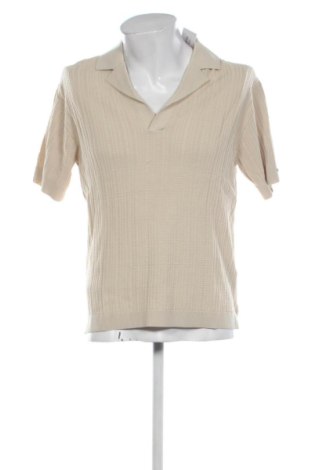 Мъжки пуловер Calvin Klein, Размер M, Цвят Бежов, Цена 29,14 €, #135864930