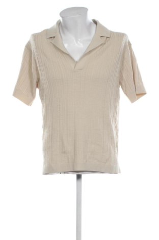 Męski sweter Calvin Klein, Rozmiar L, Kolor Beżowy, Cena 315,99 zł