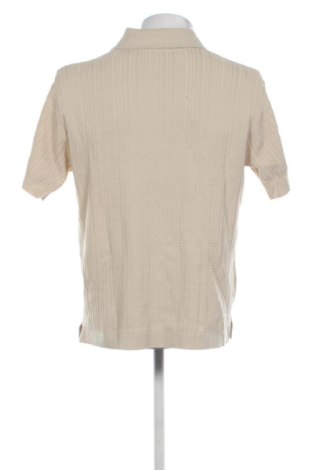 Pulover de bărbați Calvin Klein Jeans, Mărime L, Culoare Bej, Preț 307,99 Lei