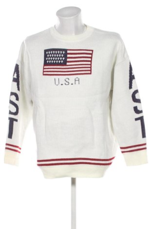 Мъжки пуловер DAZY, Размер L, Цвят Бял, Цена 8,69 €