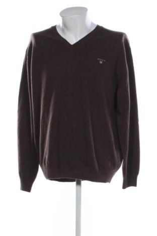 Męski sweter Gant, Rozmiar XXL, Kolor Brązowy, Cena 277,99 zł
