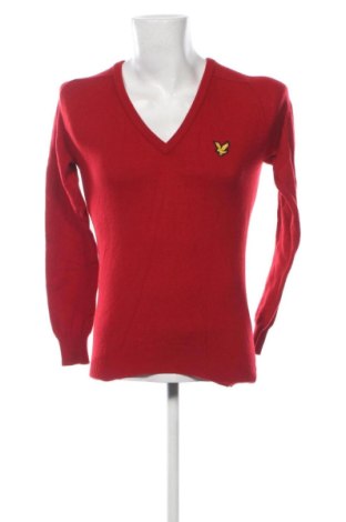 Мъжки пуловер Lyle & Scott, Размер S, Цвят Червен, Цена 16,87 €