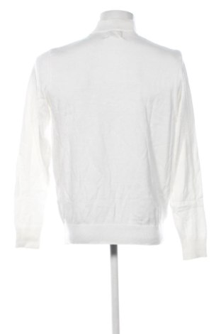 Ανδρικό πουλόβερ Pier One, Μέγεθος L, Χρώμα Λευκό, Τιμή 34,99 €