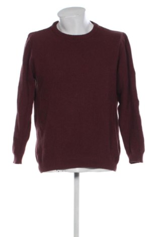 Ανδρικό πουλόβερ Pull&Bear, Μέγεθος L, Χρώμα Κόκκινο, Τιμή 17,92 €