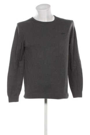 Herrenpullover S.Oliver, Größe M, Farbe Grau, Preis 18,99 €