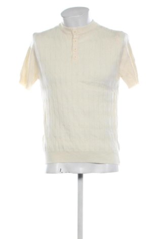 Ανδρικό πουλόβερ SHEIN, Μέγεθος M, Χρώμα Εκρού, Τιμή 18,00 €