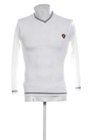 Ανδρικό πουλόβερ Unbranded, Μέγεθος S, Χρώμα Λευκό, Τιμή 18,00 €