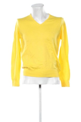 Pulover de bărbați Zara, Mărime M, Culoare Galben, Preț 83,41 Lei