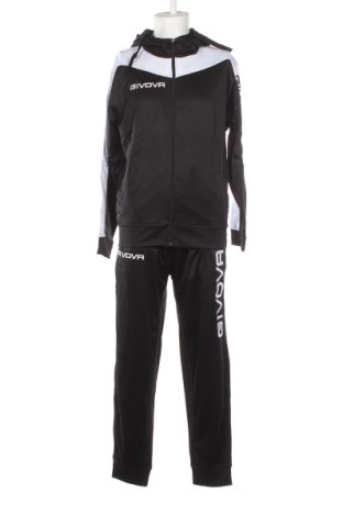 Ανδρικό αθλητικό σετ Givova, Μέγεθος M, Χρώμα Μαύρο, Τιμή 44,10 €