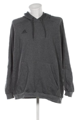 Ανδρικό φούτερ Adidas, Μέγεθος 3XL, Χρώμα Γκρί, Τιμή 27,99 €