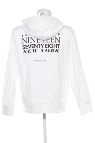 Herren Sweatshirt Calvin Klein Jeans, Größe L, Farbe Weiß, Preis 107,99 €
