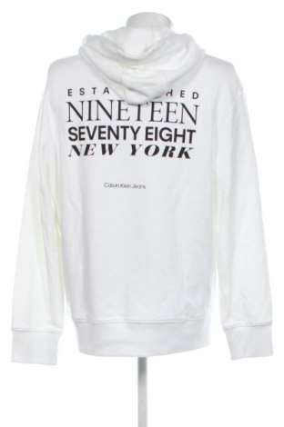 Herren Sweatshirt Calvin Klein Jeans, Größe XL, Farbe Weiß, Preis 112,99 €