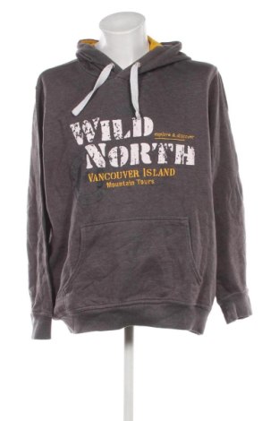 Pánská mikina  Identic, Velikost XXL, Barva Šedá, Cena  289,00 Kč