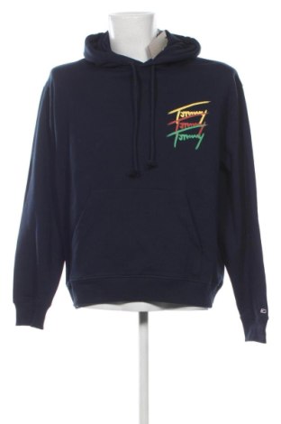 Férfi sweatshirt Tommy Jeans, Méret L, Szín Kék, Ár 42 729 Ft