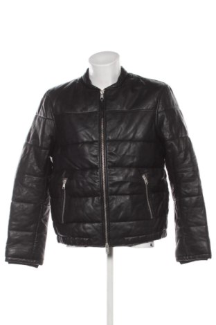 Pánska kožená bunda  AllSaints, Veľkosť XXL, Farba Čierna, Cena  344,95 €