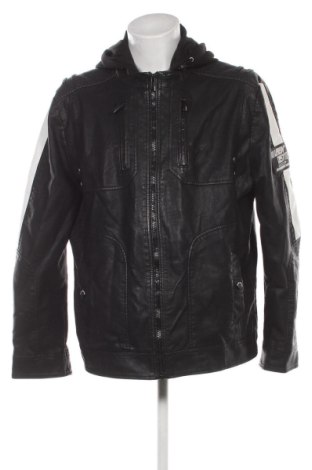 Pánská kožená bunda  Angelo Litrico, Velikost XXL, Barva Černá, Cena  579,00 Kč