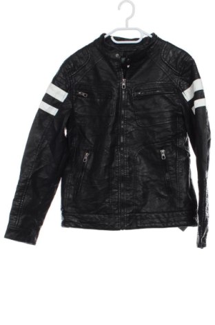 Ανδρικό δερμάτινο μπουφάν C&A, Μέγεθος S, Χρώμα Μαύρο, Τιμή 569,99 €