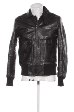 Geacă de piele pentru bărbati G-Star Raw, Mărime M, Culoare Negru, Preț 1.179,99 Lei