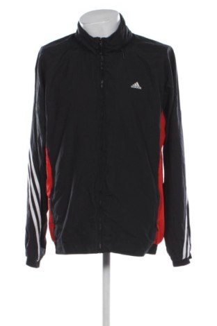 Ανδρική αθλητική ζακέτα Adidas, Μέγεθος M, Χρώμα Μαύρο, Τιμή 29,99 €