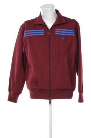 Ανδρική αθλητική ζακέτα Adidas, Μέγεθος L, Χρώμα Κόκκινο, Τιμή 53,71 €