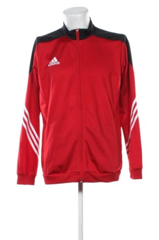 Ανδρική αθλητική ζακέτα Adidas, Μέγεθος XL, Χρώμα Κόκκινο, Τιμή 24,54 €