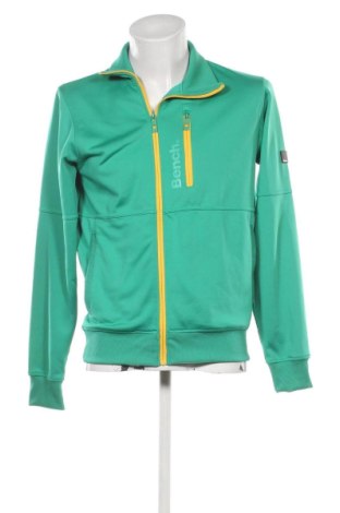 Ανδρική αθλητική ζακέτα Bench, Μέγεθος M, Χρώμα Πράσινο, Τιμή 48,00 €
