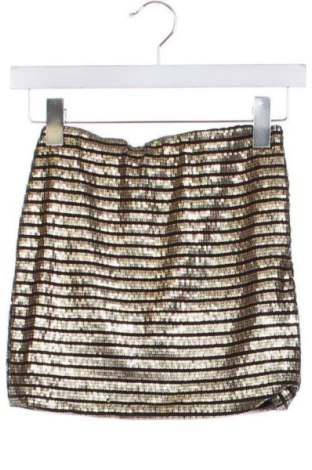 Φούστα Amisu, Μέγεθος XS, Χρώμα Χρυσαφί, Τιμή 10,00 €