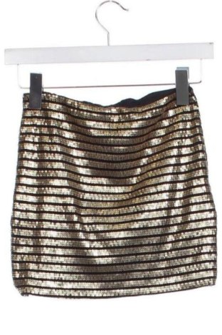 Φούστα Amisu, Μέγεθος XS, Χρώμα Χρυσαφί, Τιμή 10,00 €
