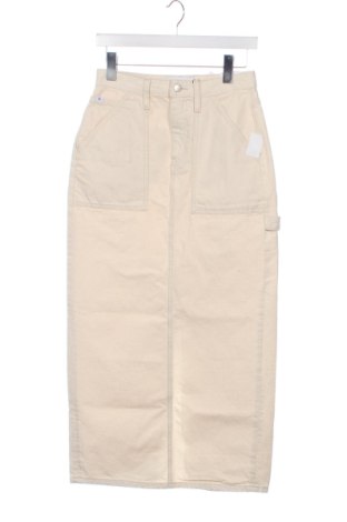Rock Calvin Klein Jeans, Größe XS, Farbe Ecru, Preis € 147,99