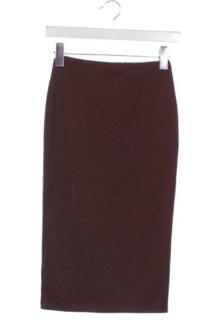 Пола H&M Divided, Размер XS, Цвят Кафяв, Цена 11,75 €