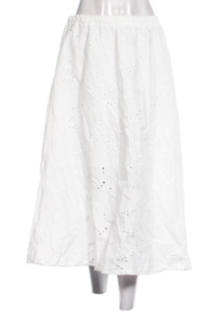 Φούστα Sinsay, Μέγεθος L, Χρώμα Λευκό, Τιμή 12,00 €