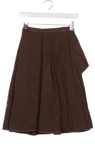 Φούστα Zara, Μέγεθος XXS, Χρώμα Καφέ, Τιμή 14,00 €