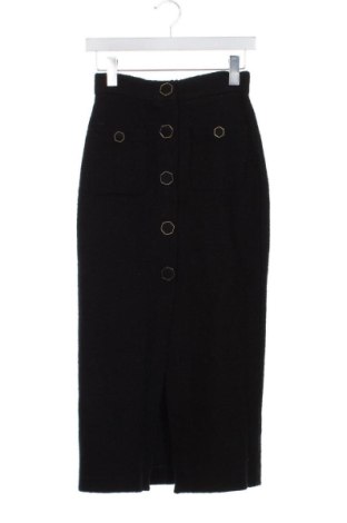 Szoknya Zara, Méret XS, Szín Fekete, Ár 5 707 Ft