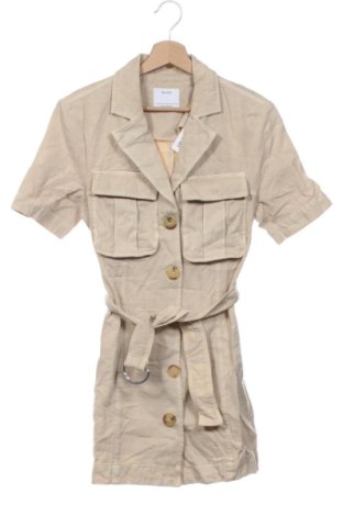 Šaty  Bershka, Velikost XS, Barva Béžová, Cena  379,00 Kč