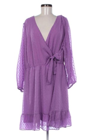 Šaty  City Chic, Velikost XL, Barva Fialová, Cena  269,00 Kč