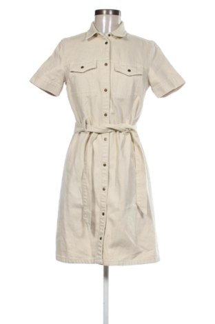 Kleid Pieces, Größe S, Farbe Beige, Preis 14,00 €