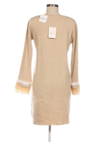 Kleid Unbranded, Größe M, Farbe Beige, Preis 26,99 €