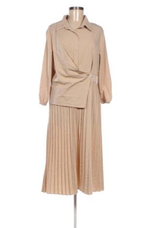Kleid Unbranded, Größe M, Farbe Beige, Preis 18,01 €
