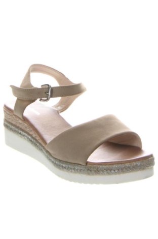 Σανδάλια Clara Barson, Μέγεθος 39, Χρώμα  Μπέζ, Τιμή 26,00 €