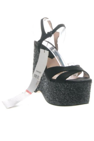 Sandale Mango, Mărime 37, Culoare Negru, Preț 205,00 Lei