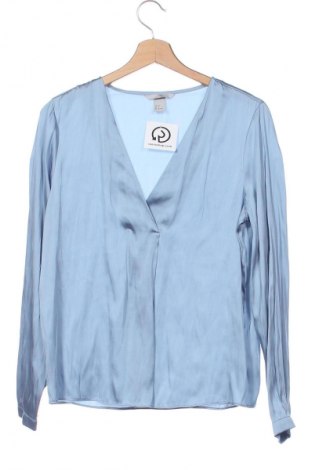 Bluzka damska H&M, Rozmiar XS, Kolor Niebieski, Cena 27,99 zł